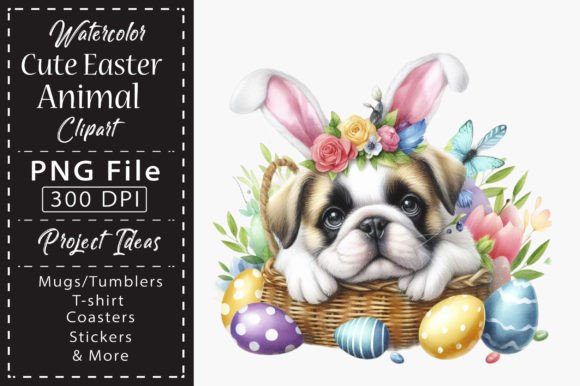 Download Watercolor Cute Easter Animal Clipart - Animal Collection