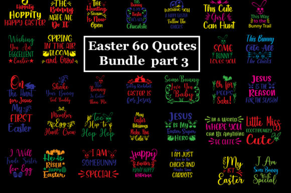 Download 60 Easter Quotes Bundle Part 3 - Premium Bundle