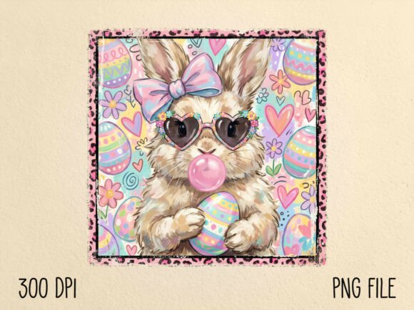 Download Cute Easter Bunny Sunglasses Eggs PNG - Cute easter bunny Collection