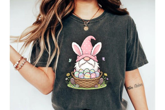 Download Cute Easter Bunny Gnome PNG - Cute easter bunny Collection