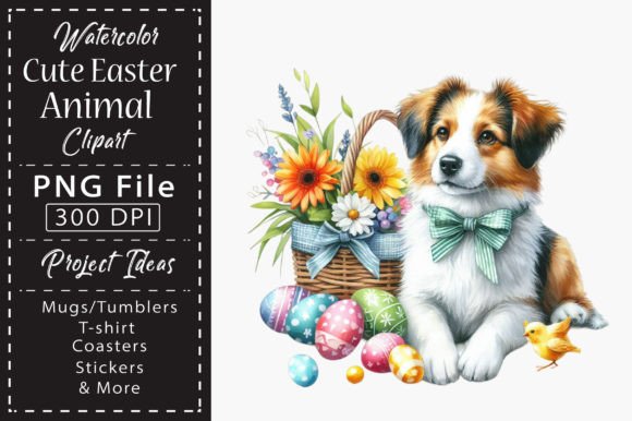 Download Watercolor Cute Easter Animal Clipart - Animal Collection
