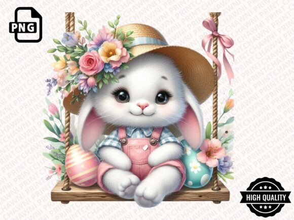 Download Cute Easter Bunny Clipart PNG - Cute easter bunny Collection